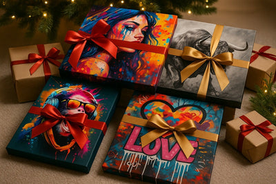 Offrez un tableau original pour Noël : la tendance déco 2025 à ne pas manquer