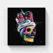 Touteladeco / Tableau Art / Crane / Squelette / Couleur / Graffiti / gothique / Patrice Murciano / Pop Art / Décoration Murale / Décoration de maison / Moderne / Toile / Freddie Mercury / Skull