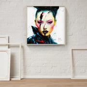 Touteladeco / Tableau Art / Chinois / Visage / femme / Art / Patrice Murciano / Pop Art / Décoration Murale / Décoration de maison / Moderne / Toile