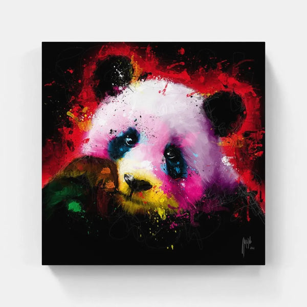 Touteladeco / Tableau Pop Art / Pop Art / Décoration Murale / Moderne / Panda / Patrice Murciano / Couleur / Graffiti / Couleur / Toile / Tableau