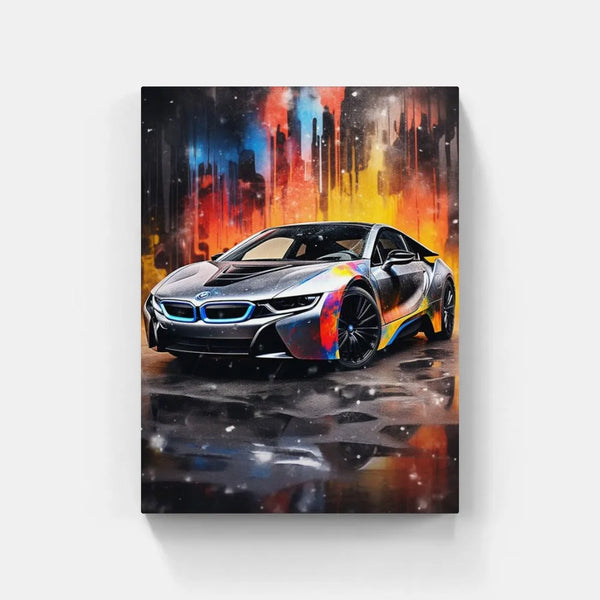 touteladeco / Toile / Tableau / Design / Decoration / Voiture / Sport / Audi / Graffiti / Salon / Cadeau / Bmw