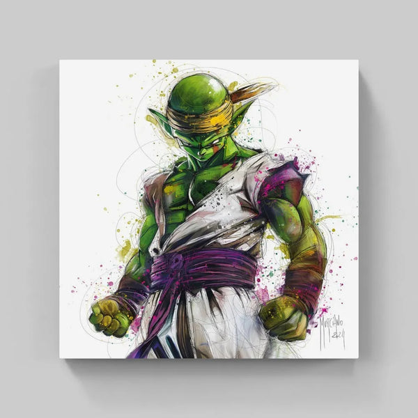 Touteladeco / toile / Tableau / Manga / Anime / Dragon Ball / DBZ / Patrice Murciano / Decoration / Idee Cadeau / Anniversaire / Sangoku / Songoku / Ramen / Decoration Murale / Salon / Chambre / Shenron / Boule de Cristale / PIccolo / Petit Coeur