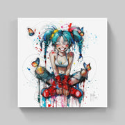 Touteladeco / toile / Tableau / Manga / Anime / Dragon Ball / DBZ / Patrice Murciano / Decoration / Idee Cadeau / Anniversaire / Sangoku / Songoku / Ramen / Decoration Murale / Salon / Chambre / Shenron / Boule de Cristale / Bulma