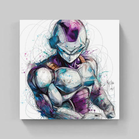 Touteladeco / toile / Tableau / Manga / Anime / Dragon Ball / DBZ / Patrice Murciano / Decoration / Idee Cadeau / Anniversaire / Sangoku / Songoku / Ramen / Decoration Murale / Salon / Chambre / Shenron / Boule de Cristale / Freezer