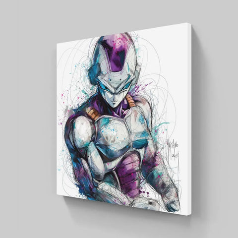 Touteladeco / toile / Tableau / Manga / Anime / Dragon Ball / DBZ / Patrice Murciano / Decoration / Idee Cadeau / Anniversaire / Sangoku / Songoku / Ramen / Decoration Murale / Salon / Chambre / Shenron / Boule de Cristale / Freezer