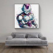 Touteladeco / toile / Tableau / Manga / Anime / Dragon Ball / DBZ / Patrice Murciano / Decoration / Idee Cadeau / Anniversaire / Sangoku / Songoku / Ramen / Decoration Murale / Salon / Chambre / Shenron / Boule de Cristale / Freezer