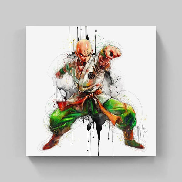 Touteladeco / toile / Tableau / Manga / Anime / Dragon Ball / DBZ / Patrice Murciano / Decoration / Idee Cadeau / Anniversaire / Sangoku / Songoku / Ramen / Decoration Murale / Salon / Chambre / Shenron / Boule de Cristale / TIen Shinhan
