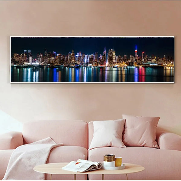 Touteladeco / Tableau Art / Monde / New York City / Décoration Murale / Décoration de maison / Moderne