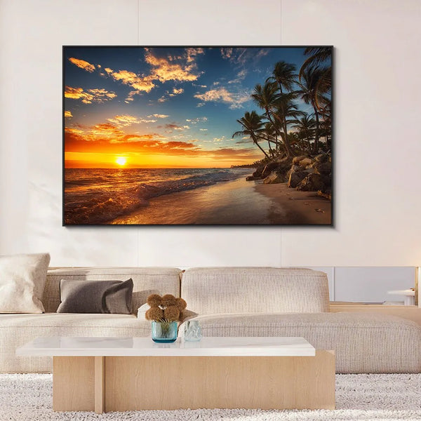 Toile - Paysage - Plage Paradisiaque