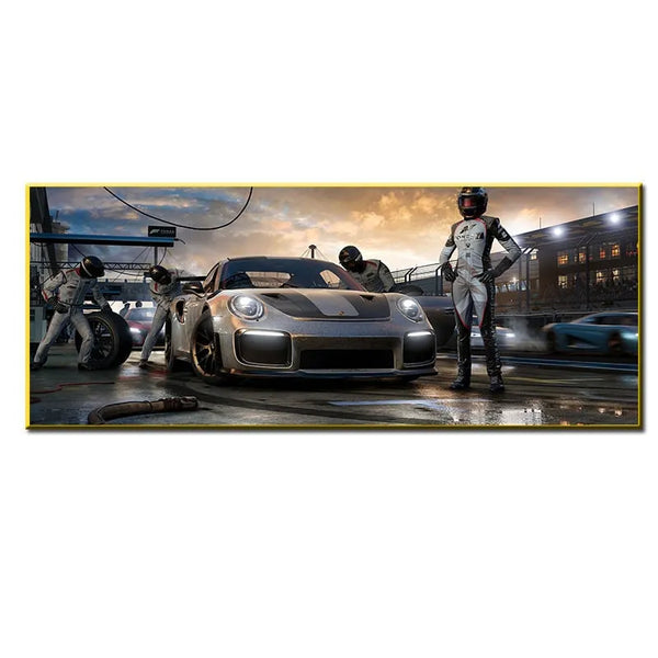 Toile - Voiture - Porsche 911 Racing S