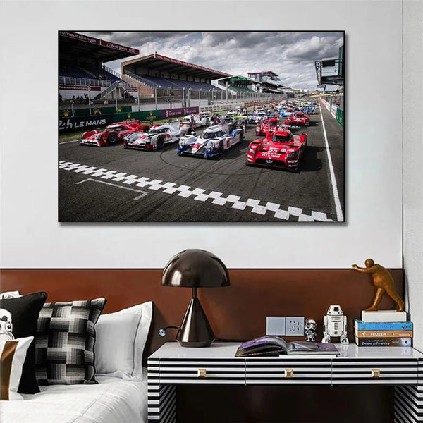 Touteladeco Toile Voiture 24H Du Mans D coration Murale touteladeco-toile-voiture-24h-du-mans-d-coration-murale