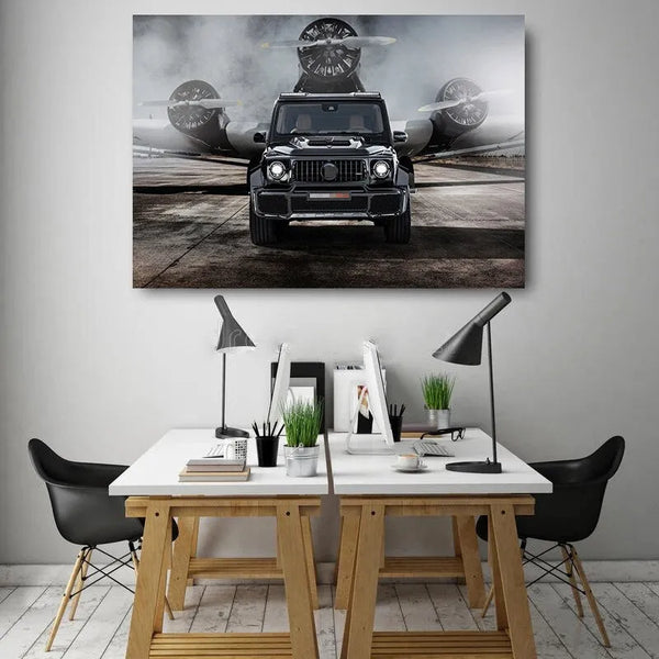 Touteladeco / Tableau Art / Voiture / Supercar G63 / Décoration Murale / Décoration de maison / Moderne