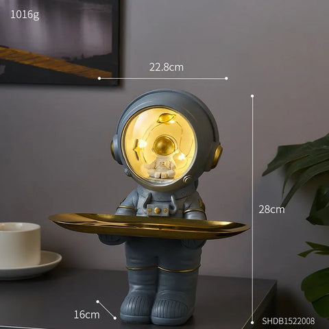 figurine / astronaute / design/ clé / rangement / decoration / design / résine