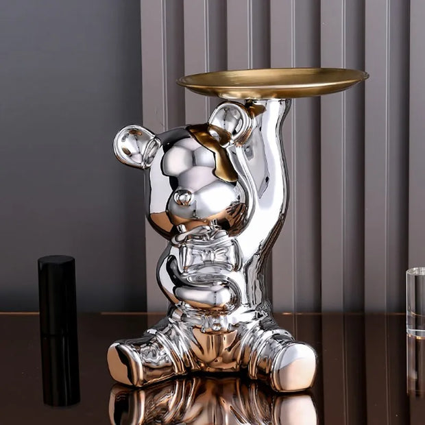 figurine / ours / coloré / boite / rangement / decoration / design / résine