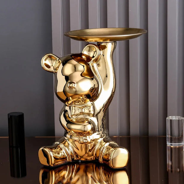 figurine / ours / coloré / boite / rangement / decoration / design / résine