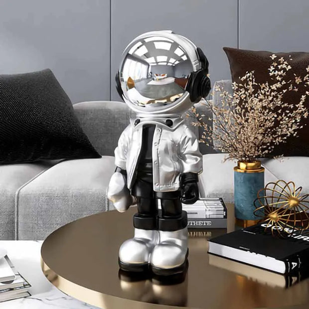 figurine / decoration / statue / astronaute / moderne / nordique / design