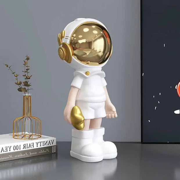figurine / decoration / statue / astronaute / moderne / nordique / design
