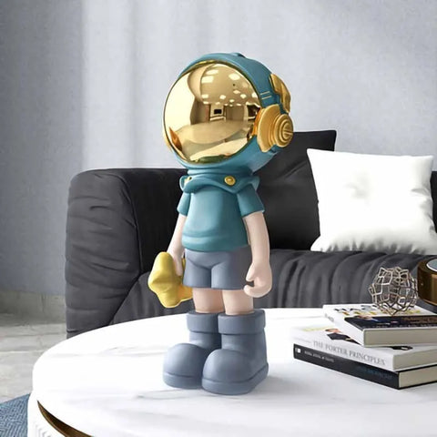 figurine / decoration / statue / astronaute / moderne / nordique / design