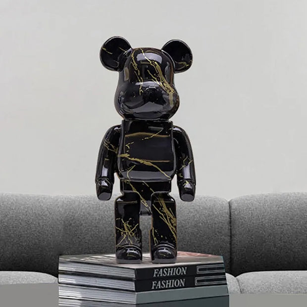 figurine / ours / graffiti / decoration / design / résine / collection