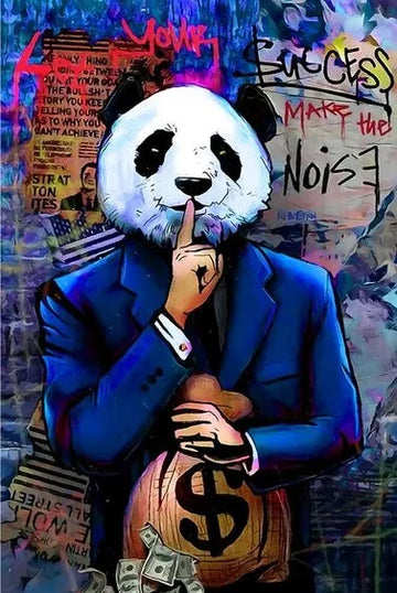 Panda Bleu