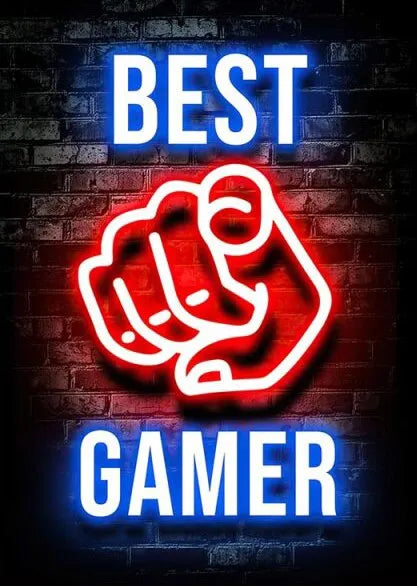 Touteladeco / Tableau / Toile / GAMING / GEEK / Décoration Murale / Moderne
