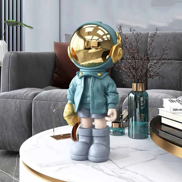 figurine / decoration / statue / astronaute / moderne / nordique / design