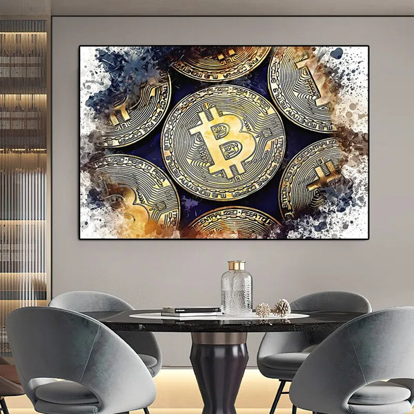 Toile - Luxe - Bitcoin