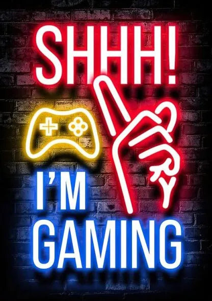 Touteladeco / Tableau / Toile / GAMING / GEEK / Décoration Murale / Moderne