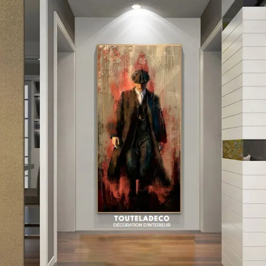 Touteladeco / Tableau Art / Série / Peaky Blinders / Batman / Décoration Murale / Décoration de maison / Moderne