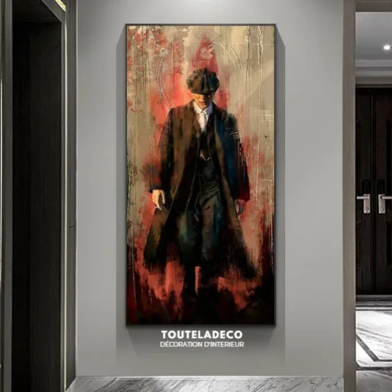 Touteladeco / Tableau Art / Série / Peaky Blinders / Décoration Murale / Décoration de maison / Moderne