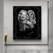 Touteladeco / Tableau Pop Art / Glamour / Marilyn Monroe / Décoration Murale / Décoration de maison / Moderne
