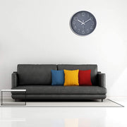 Horloge murale ronde silencieuse, décoration moderne pour maison, bureau, école, cuisine, chambre à coucher, salon
