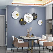 Horloge murale de luxe moderne et minimaliste, horloge lumineuse haut de gamme pour la maison