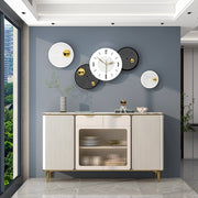 Horloge murale de luxe moderne et minimaliste, horloge lumineuse haut de gamme pour la maison